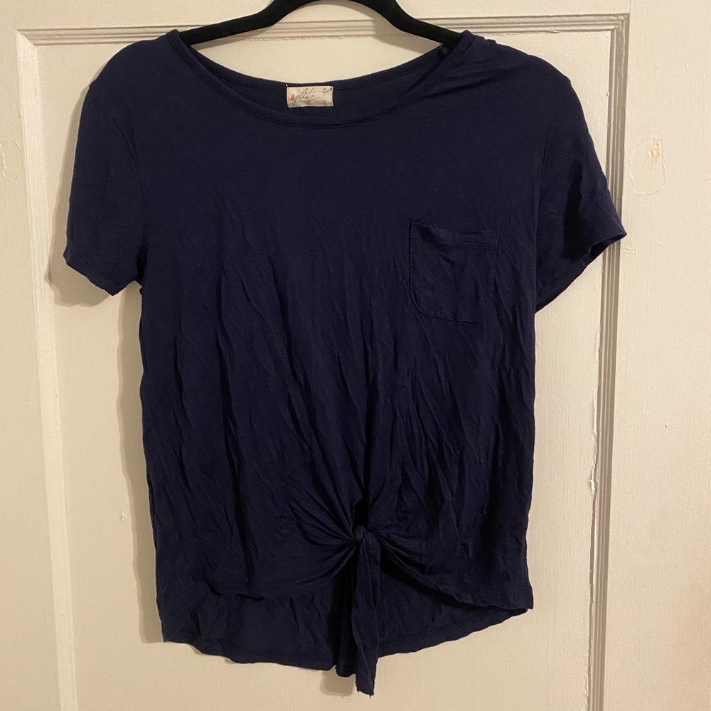 Navy Blue Top